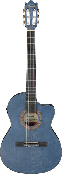 Ibanez Ga5Fmtce Open Pore Blue Berry