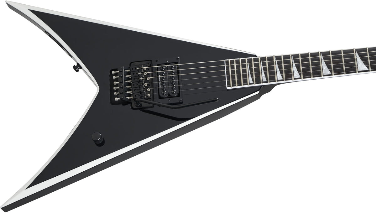 King V Signature Wes Borland Pro Series Black with White Bevels
