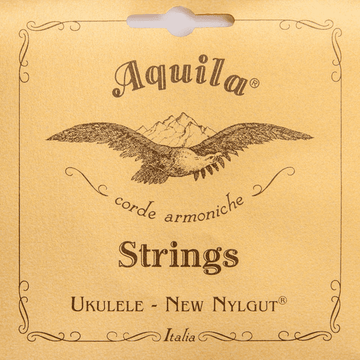 Newnylgut Soprano Ukulele Set GDAE Mandolin Tuning Wound G