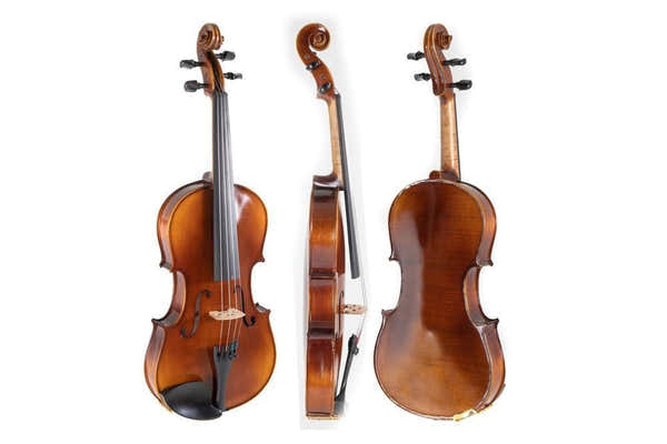 Gewa ALTO ALLEGRO-VA1 33.0 CM (1/2 VIOLA) PREPARED FOR PLAYING VIOLIN CASE MASSARANDUBA BOW ALPHAYUE S
