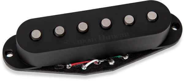 Seymour Duncan MICRO SIMPLE HOT CHICKEN STRAT STACK BRIDGE NOIR