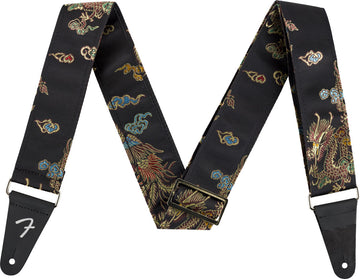 Satin Dragon Strap Black