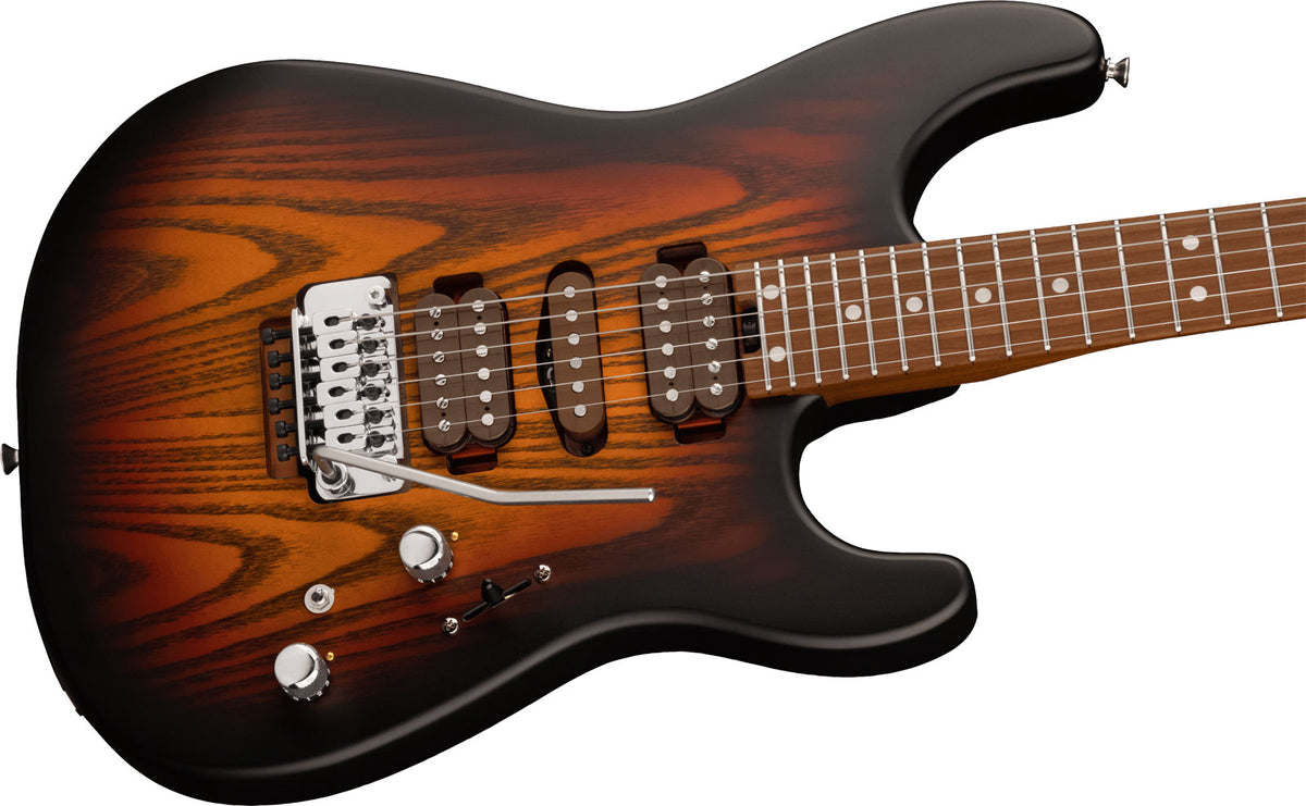 SD24 San Dimas Pro-Mod Signature Guthrie Govan MN Mij Three-Tone Sunburst