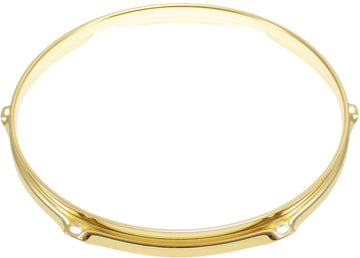 H30-12-6BR - 12" 6 Holes Brass 3.0mm Super Triple Flange Drum Hoop