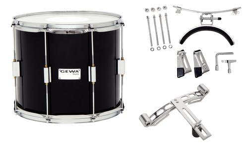 Tenor Drum 14X10 (without Snare Wires) Birch Black