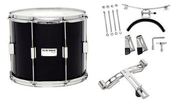 Tenor Drum 14X10 (without Snare Wires) Birch Black