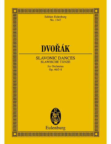 Dvorák - Danses Slaves Op. 46/5-8 B 83 - Orchestre
