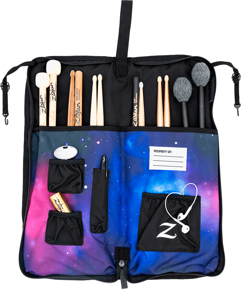 Student Backpack Purple Galaxy