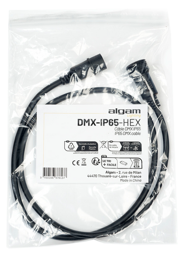 DMX IP65 cable for IP Par 712/1212 HEX