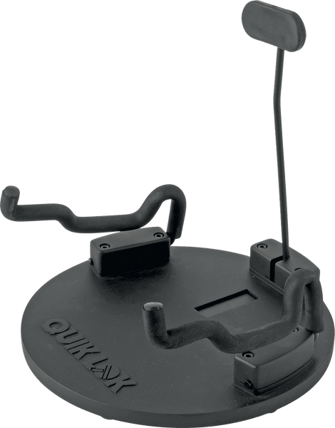 Quiklok UNIVERSAL COMPACT & PORTABLE GUITAR STAND - BLACK