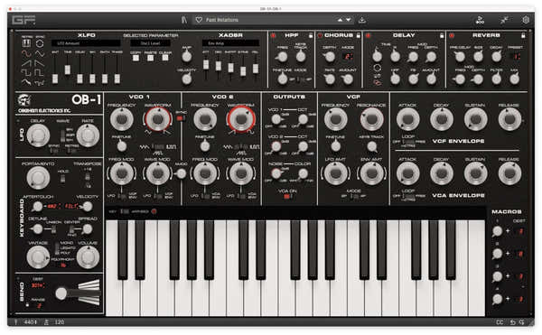 GForce Oberheim OB-1