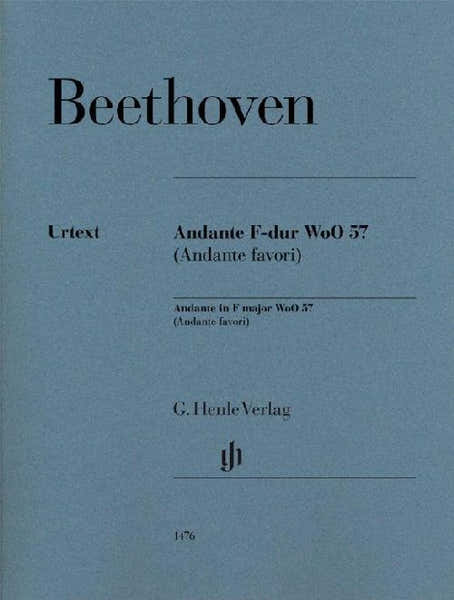 Henle Verlag Ludwig Van Beethoven - Andante In F Major Woo 57 (andante Favori) - Piano