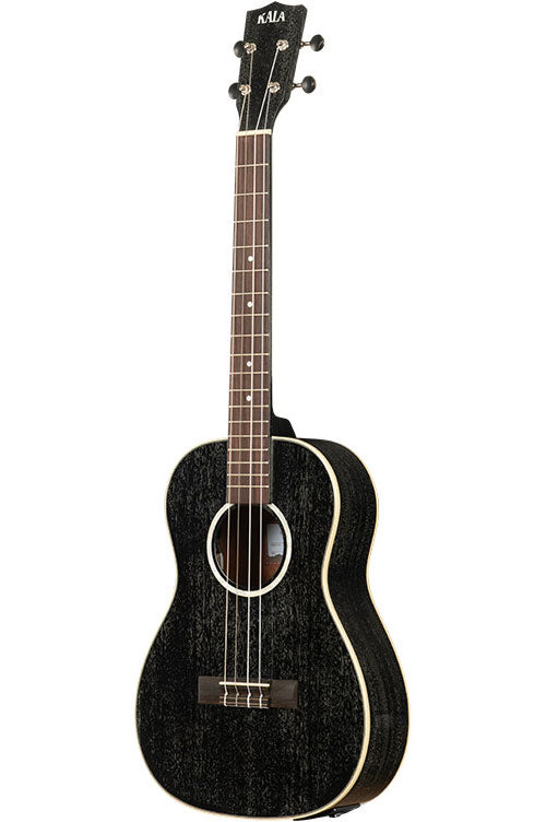 Black Doghair Mahogany Baritone Electro-Acoustic + Gig Bag
