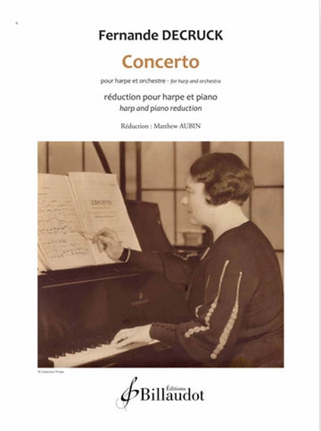 DECRUCK FERNANDE - CONCERTO POUR HARPE