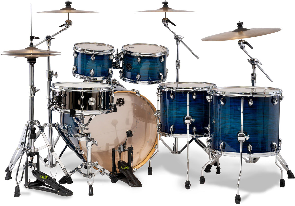 armory studioease 6 drum shells blue wave