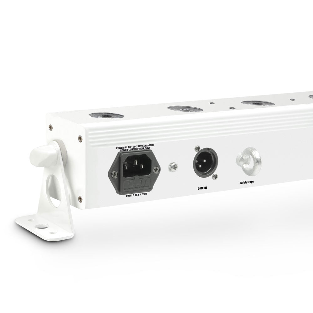TRIBAR 200 IR WH - TRICOLOR LED BAR (RGB) 12 X 3 W WHITE BOX WITH INFRARED REMOTE CONTROL