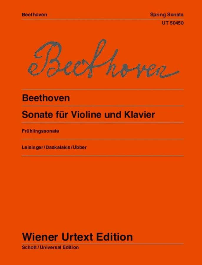 Beethoven L. V. - Sonate pour Violon & Piano "Frühlingssonate"