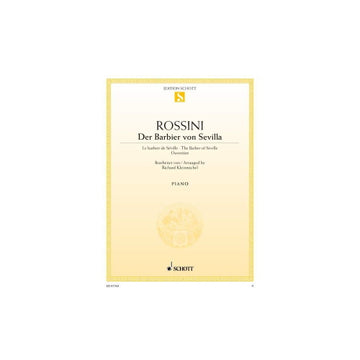 ROSSINI G. - LE BARBIER DE SEVILLE - OUVERTURE - PIANO