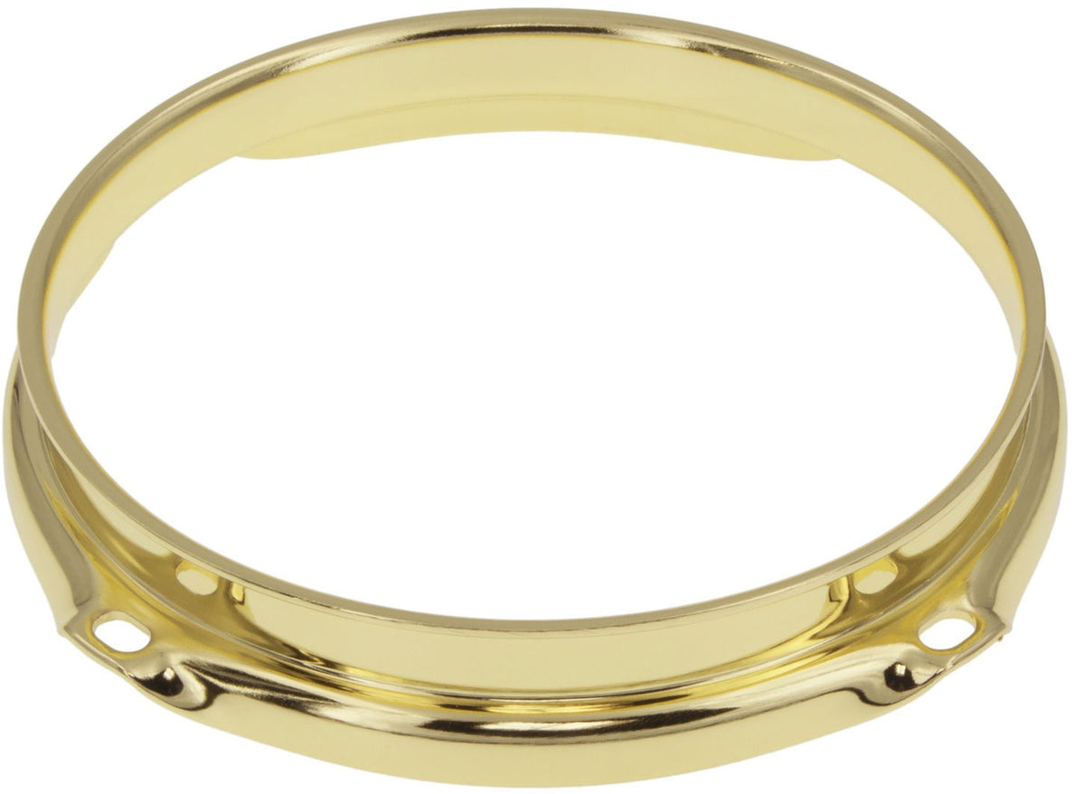 H23-6-4BR - 6" 4 Holes Brass 2.3mm Super Triple Flange Drum Hoop