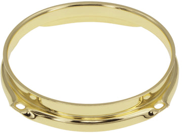 H23-6-4BR - 6" 4 Holes Brass 2.3mm Super Triple Flange Drum Hoop