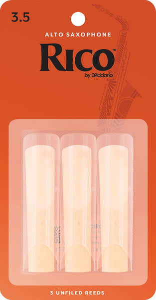 D'addario - Rico ORANGE ALTO SAXOPHONE REEDS 3.5
