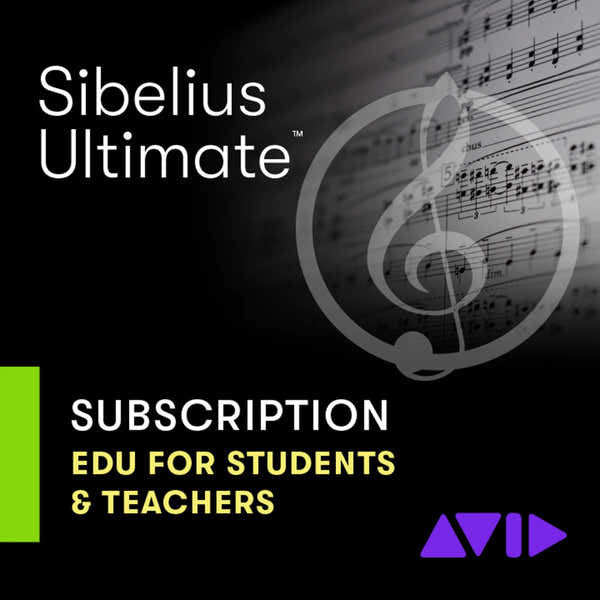 AVID Sibelius Ultimate 1Y Renewal Education