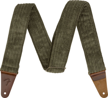 CORDUROY STRAP ANTIQUE OLIVE 2"