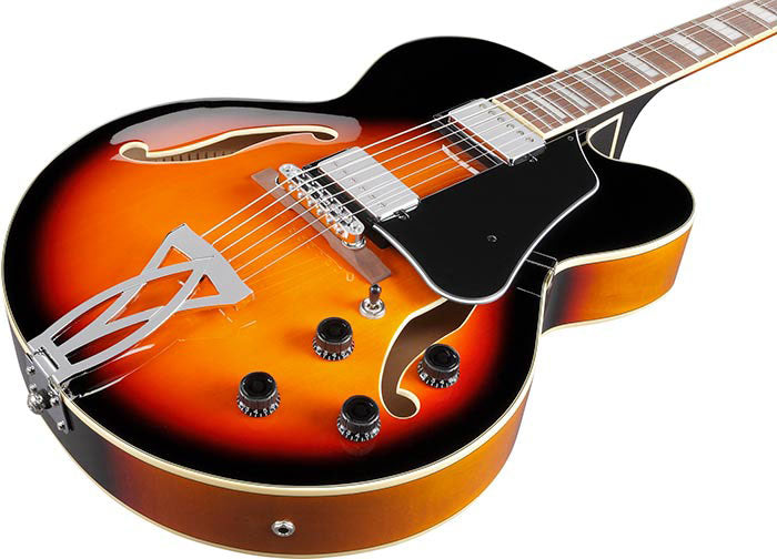 AF75-BS Brown Sunburst Af Artcore