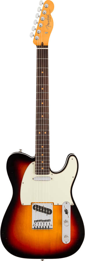 Telecaster '60s Custom American Ultra Luxe Vintage RW 3 Color Sunburst