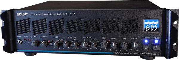 EBS 802HD BASS AMP HEAD 750 W 2 OHMS