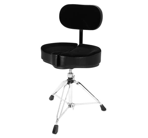 Ahead SPG-BBR DRUM THRONE SPINAL-G BACK REST BLACK - 3 LEG BASE