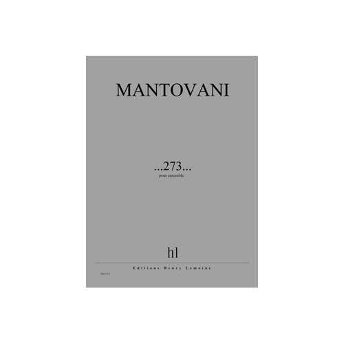 Jobert Mantovani - ...273... - Ensemble (17 Musiciens)