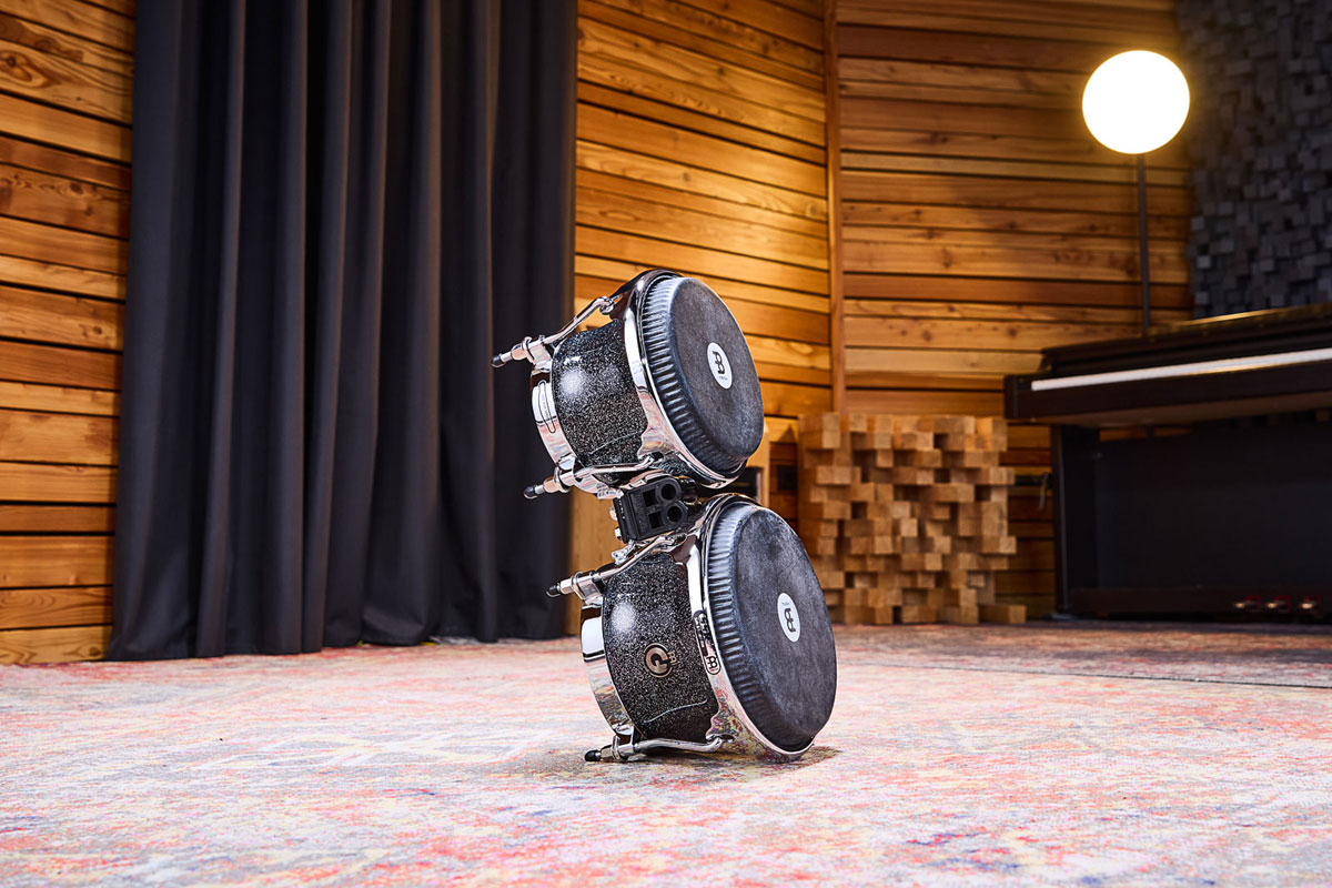 DG400MS - Artist Series Bongo Diego Galé 7" & 8 1/2" Midnight Star
