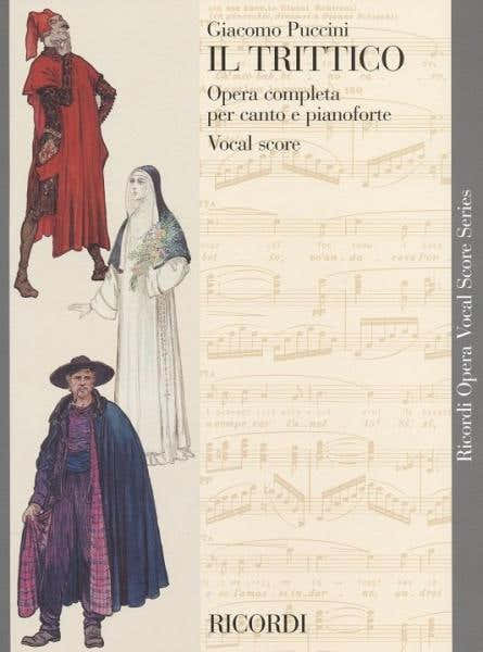Ricordi PUCCINI G. - TRITTICO - BROCHURE - CHANT ET PIANO