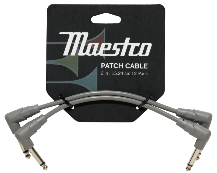 VINTAGE ORIGINAL INSTRUMENT PATCH CABLES (2-PACK) 6-INCH