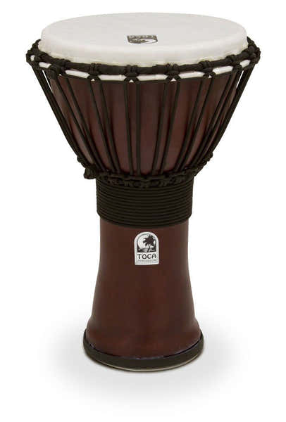 Toca DJEMBE FREESTYLE II 10'' RED SYNTHETIC  HEAD TF2DJ-10R