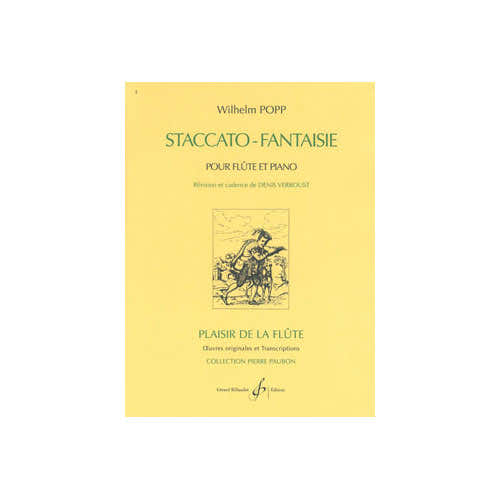 Billaudot Popp Wilhelm - Staccato Faisie - Flute Piano