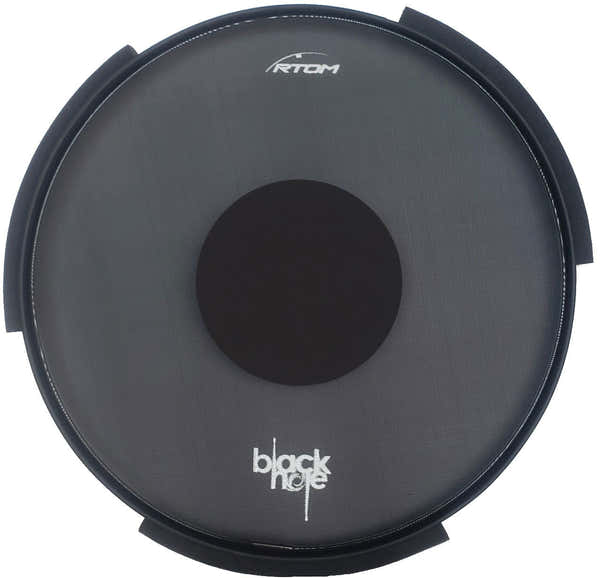 R-TOM 22" Black Hole BD Mesh Head Practice Pad V2 - 80% Lower Volume