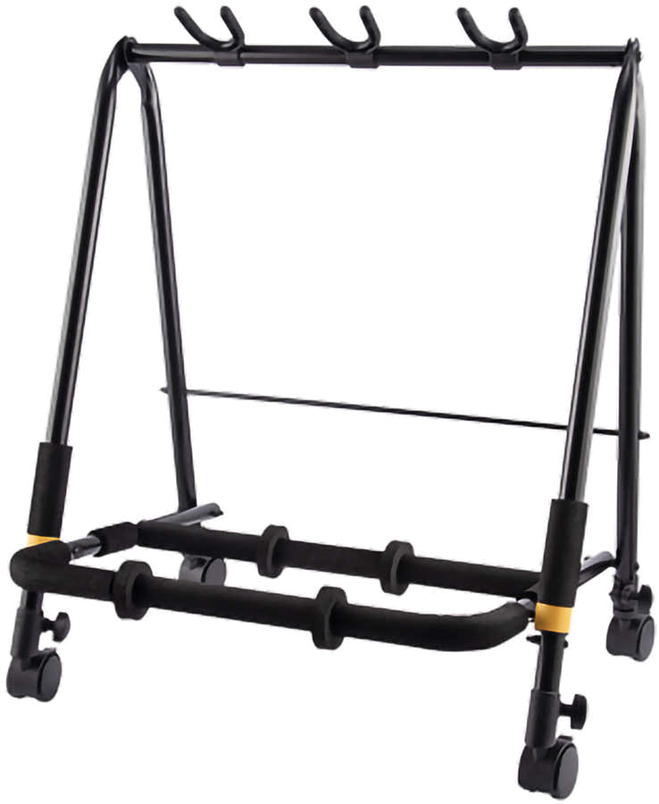 3 Guitar Rack with Casters
