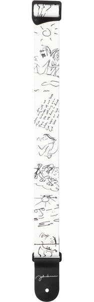 D'ADDARIO John Lennon Art Series Polyester Strap - John & Yoko