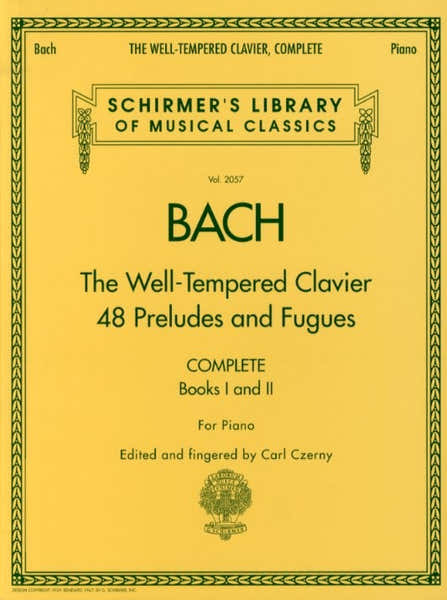 J.S. Bach The WELL-tempered Clavier Complete - Piano Solo