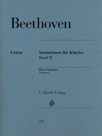 Beethoven L.V. - Variations For Piano Volume 2
