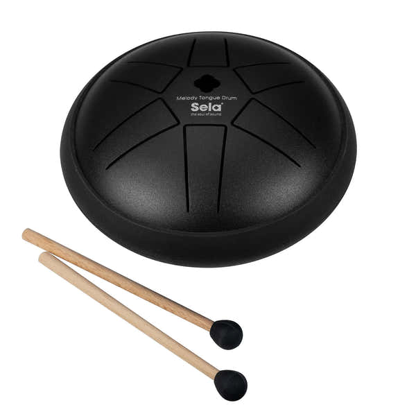 Sela Percussion MELODY TONGUE DRUM 5,5" C5 BLACK SE 352