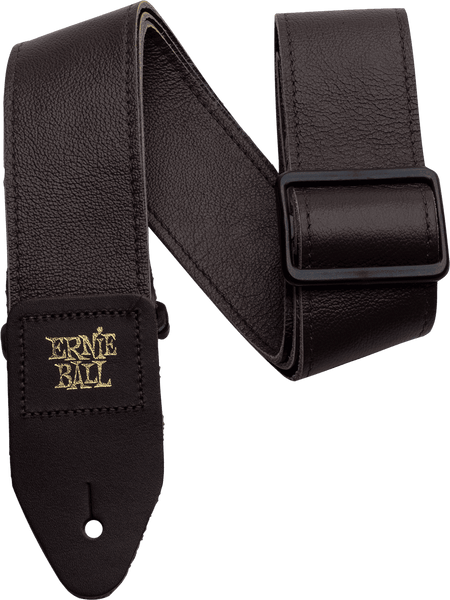 Ernie Ball ITALIAN LEATHER STRAP BROWN