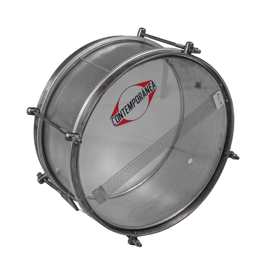 CL-CA07 Caixa Metal Light 10" X 10CM 4 Tension Rods Snare Wires