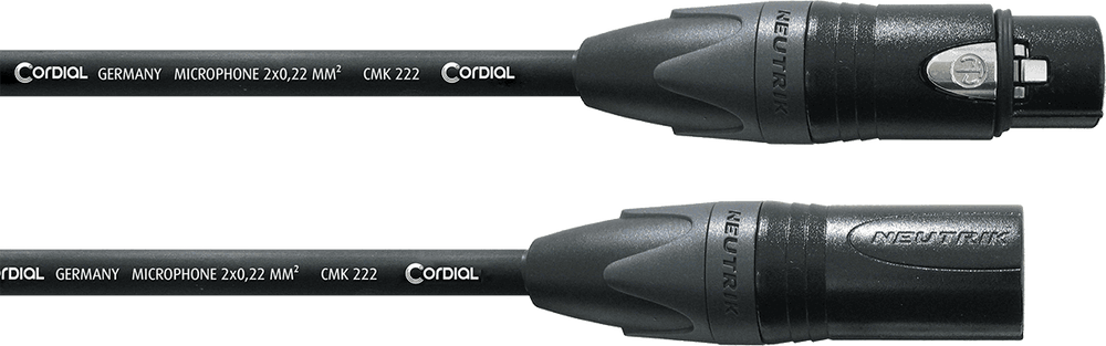 MICROPHONE XLR F / XLR M 1M