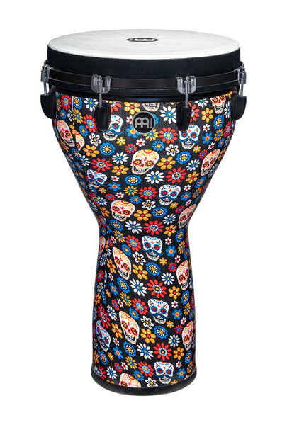 Meinl PERCUSSION 14" JUMBO DJEMBE DAY OF THE DEAD