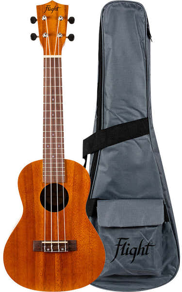 NUC250 Concert Ukulele - Acacia -