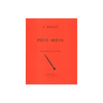 Ribault - Pièce Brève - Clarinette et Piano