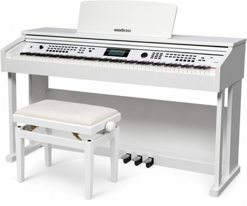 DP3 White Bundle + Piano Bench